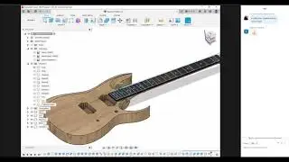 3d моделирование электрогитары. Часть 10