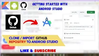 How to IMPORT/CLONE any GITHUB REPOSITRY in ANDROID STUDIO | CLONE GitHub project in Android Studio