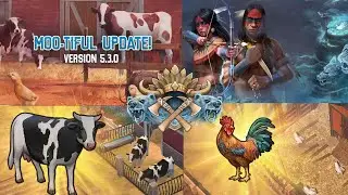 Westland Survival Update 5.3.0! New Cowshed Building & Changes about Canyon Trials Ep 30