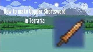 How to craft Copper Shortsword in Terraria