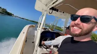 IS THIS THE PHILIPPINES? DOLPHINS PLAYING! 🐬 BOAT TRIP - FLORIDA KEYS