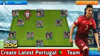 How To Create Portugal Team In Dream League Soccer 2019