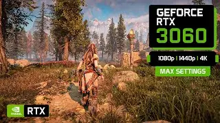 Horizon Zero Dawn Remastered: RTX 3060 12 GB + RYZEN 9 5900X
