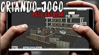 CRIANDO UM JOGO 3D PELO CELULAR! FICOU INSANO!