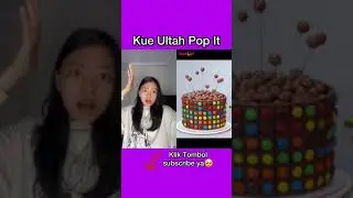 Pop It Jadi Kue Ulang Tahun ! Wow 
