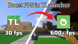 How to boost your FPS in TLauncher Minecraft | MrAsian