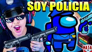 AMONG US BUT I'M A COP 👮🚓 | COPS VS ROBBERS | Pathofail