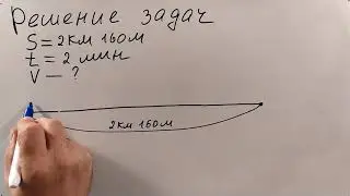 № 11.5. Самые простые задачи. Находим скорость (фрагмент)