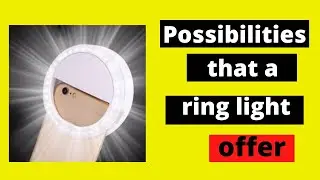 Possibilities that can offer a ring light  How to use a ring light for model photography Stavfashion