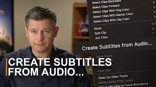DaVinci Resolve 18.5 Create Subtitles from Audio