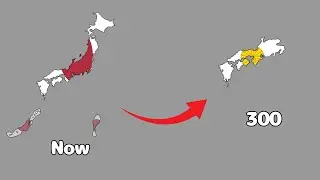 Evolution of Japan 🇯🇵 (Full Version) #history #map #geography #viral #japan
