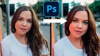 COMO TROCAR A COR DOS OLHOS NO PHOTOSHOP EM 2 MINUTOS