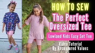 How To Sew The Perfect Oversized Tee by Recaptured Values