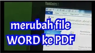 cara merubah file word ke pdf dengan simpel