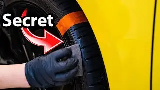 ШИНЫ АВТОМОБИЛЯ БУДУТ БЛЕСТЕТЬ КАК НОВЫЕ ПОСЛЕ ЭТОГО