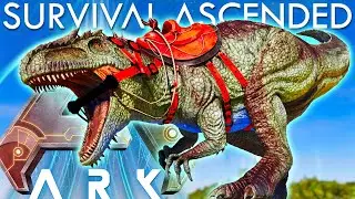 Ark: Survival Ascended - GIGATRONS RETURN: Giganotosaurus Solo Taming! ASA E23 Ark Ascended Gameplay