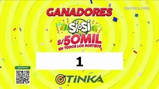 Sorteo Tinka - Domingo 16 de Febrero de 2025