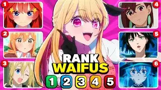 Rank The ANIME WAIFU Without Knowing The Next One! 🔥 Blind Ranking!