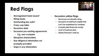 Due Diligence: Legal, Risks, Red Flags