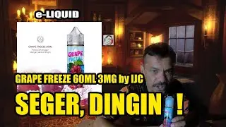 E-Liquid Vape : Grape Freeze 60ml 3mg by Indonesia Juice Cartel