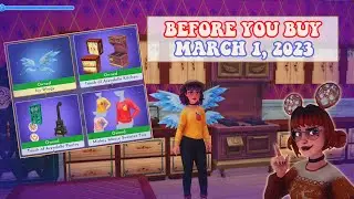 BEFORE YOU BUY - new shop showcase + review [march 1st, 2023] | disney dreamlight valley