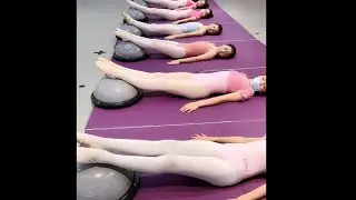 Chinese dance training （舞蹈訓練 体操服 白丝 ）chuany