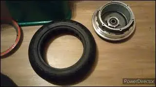How to install a solid tubeless tire on a Kugoo m4 pro