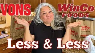 WinCo Grocery Haul | Vons Grocery Haul | Weekly Grocery Stock Up