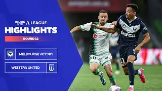 Melbourne Victory v Western United FC - Highlights | Isuzu UTE A-League 2023-24 | Round 12