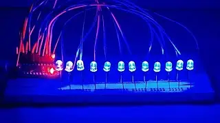 How to make 12 LED cheser Using Arduino || Arduino UNO se 12 led light kaise kaise bnaye ||