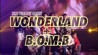 [4K] 231215 TREASURE REBOOT CONCERT 트레저 콘서트 WONDERLAND + B.O.M.B full
