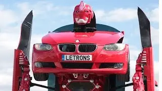 Türk Yapımı Transformer Letrons İncelemesi (BMW'den Robot Yapmışlar!)