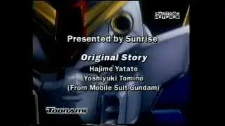 Cartoon Network Toonami GUNDAM Wing closing