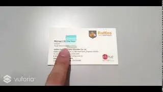 Vuforia AR Virtual Button
