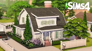 Base Game Family Home for my Save File 🏠 The Sims 4 Speed Build  | No CC