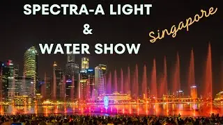 Captivating SPECTRA Light and Water Show at Marina Bay Sands, Singapore #singapore