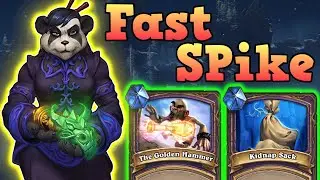 Hammers and Kidnap Sacks end the game quickly ~ NA Duos Hearthstone