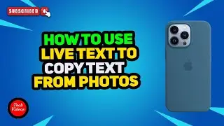 How to Use Live Text to Copy Text from Photos | iPhone Tips & Tricks | iPhone all series 2024