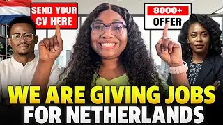 Employers Offering WORK VISA In Netherlands | Jobs For Foreigners 🇳🇱