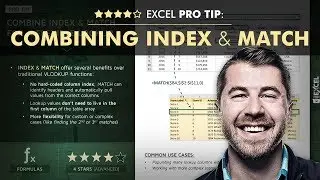 EXCEL PRO TIP: Combining INDEX & MATCH