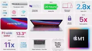 Apple Macbook Pro 13 | Unveil | New Apple M1 chip