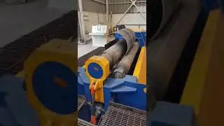 Cilindradora 2500mm x 25mm con plc 4 rolos