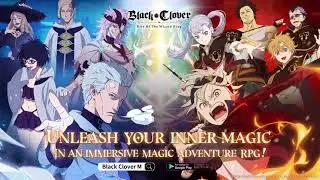 NEW GLOBAL TRAILER BLACK CLOVER M RISE OF THE WIZARD KING GLOBAL 