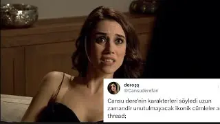 cansu dere karakterleri  | once said