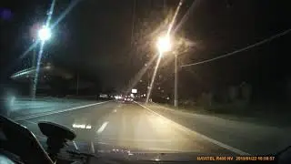 Navitel R400NV (Night vision) Ночная съемка
