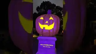 Let’s re-create the classic pumpkin from the 1998 Disney movie “Halloweentown“ #halloween #pumpkin