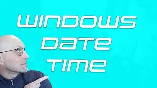 Change time on Windows 10