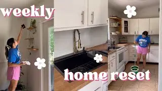 HOME CLEANING MOTIVATION || cleaning my whole house