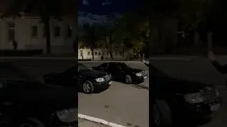 Кабанчик и купарик (W140 и W124). S-class and E-class #mercedes #мерседес