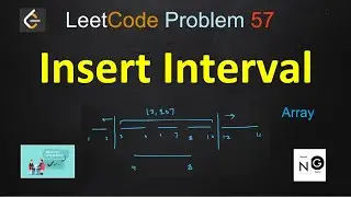 insert interval | insert interval leetcode | leetcode 57 | array